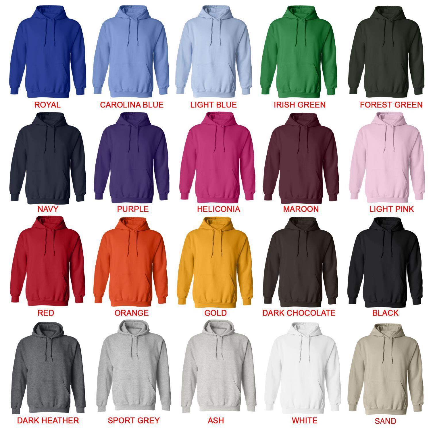 hoodie color chart - Gravity Falls UK Shop
