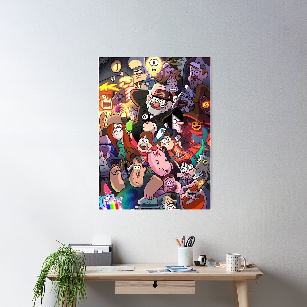 Gravity Falls All Member Poster - Image 2