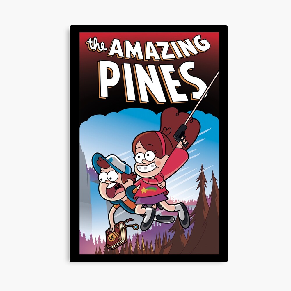Gravity Falls Amazing Pines Poster