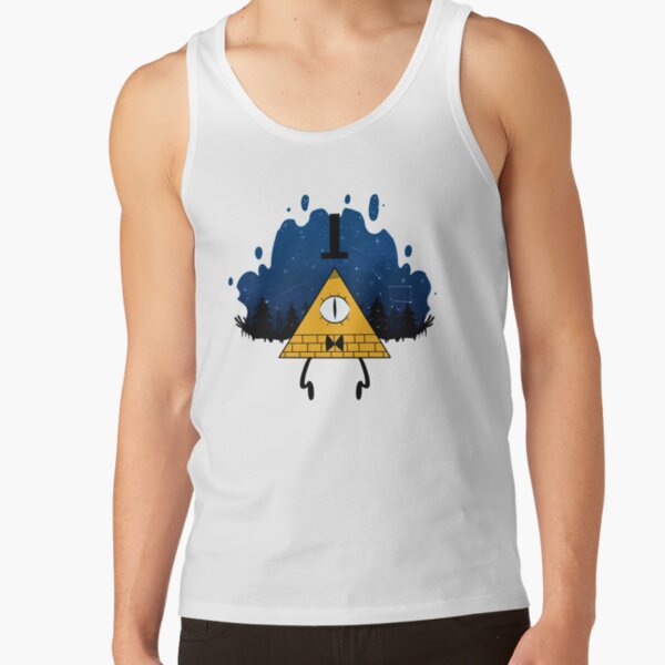 Gravity Falls Bill Cipher In Night Tank Top