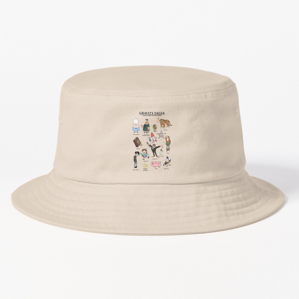 Characters And Myteries Bucket Hat