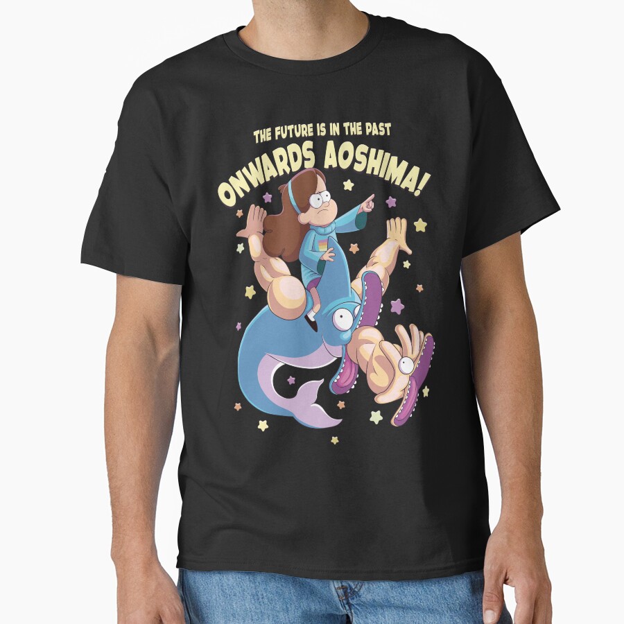 Gravity Falls Onwards Aoshima T-shirt - Image 2