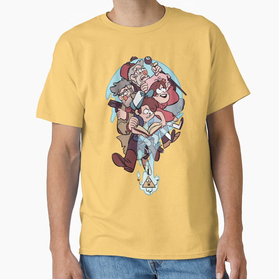 Gravity Falls Pines Funny T-shirt - Image 6