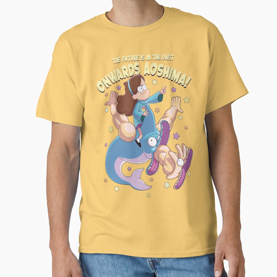 Gravity Falls Onwards Aoshima T-shirt - Image 6