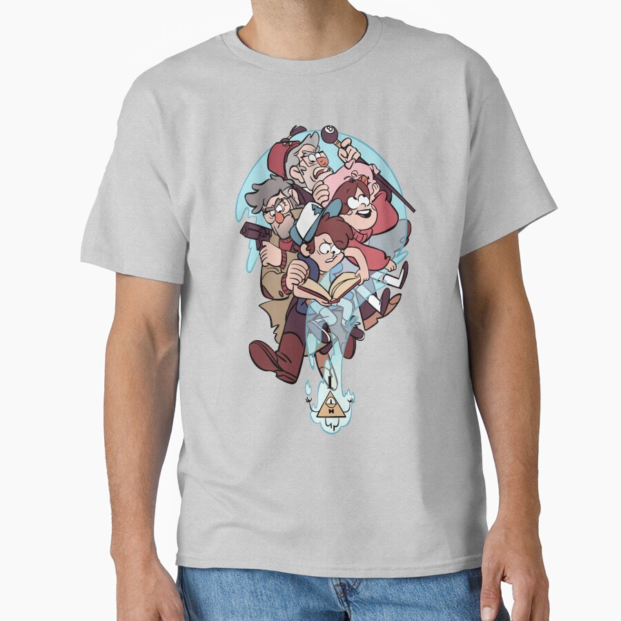 Gravity Falls Pines Funny T-shirt - Image 4