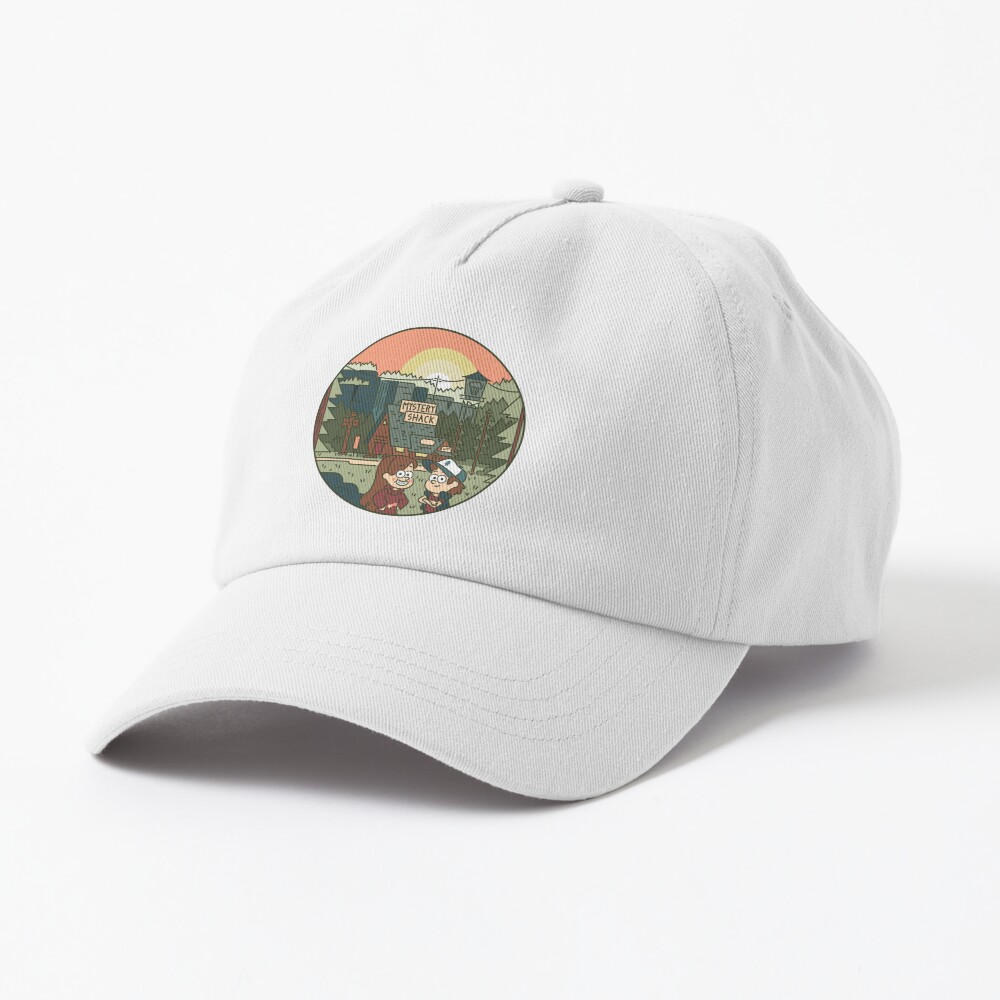 Gravity Falls Colour Line Art Hat
