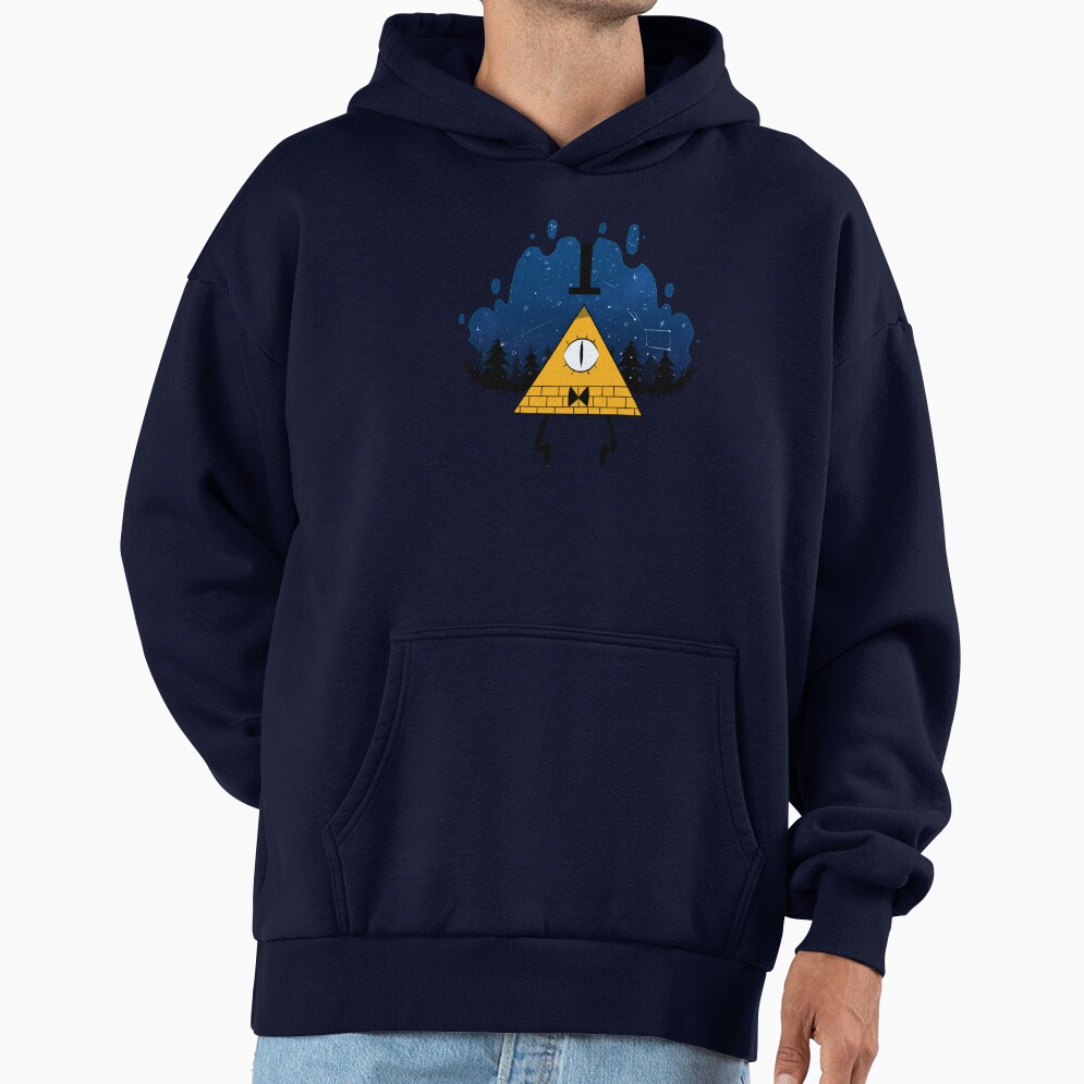 Gravity Falls Bill Cipher In Night Hoodie - Image 5