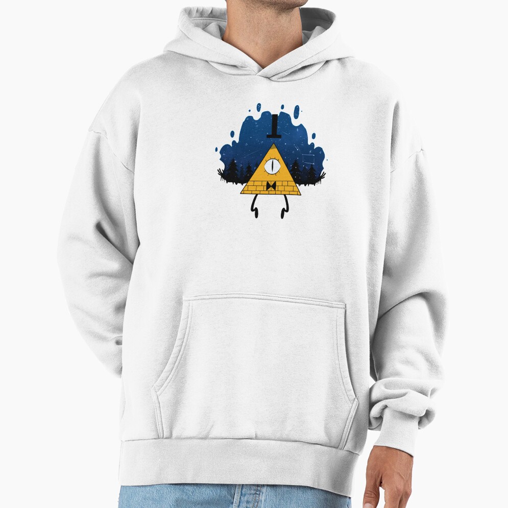 Gravity Falls Bill Cipher In Night Hoodie - Image 2