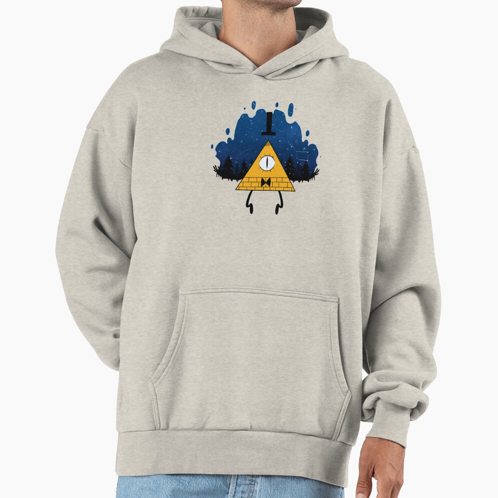 Gravity Falls Bill Cipher In Night Hoodie
