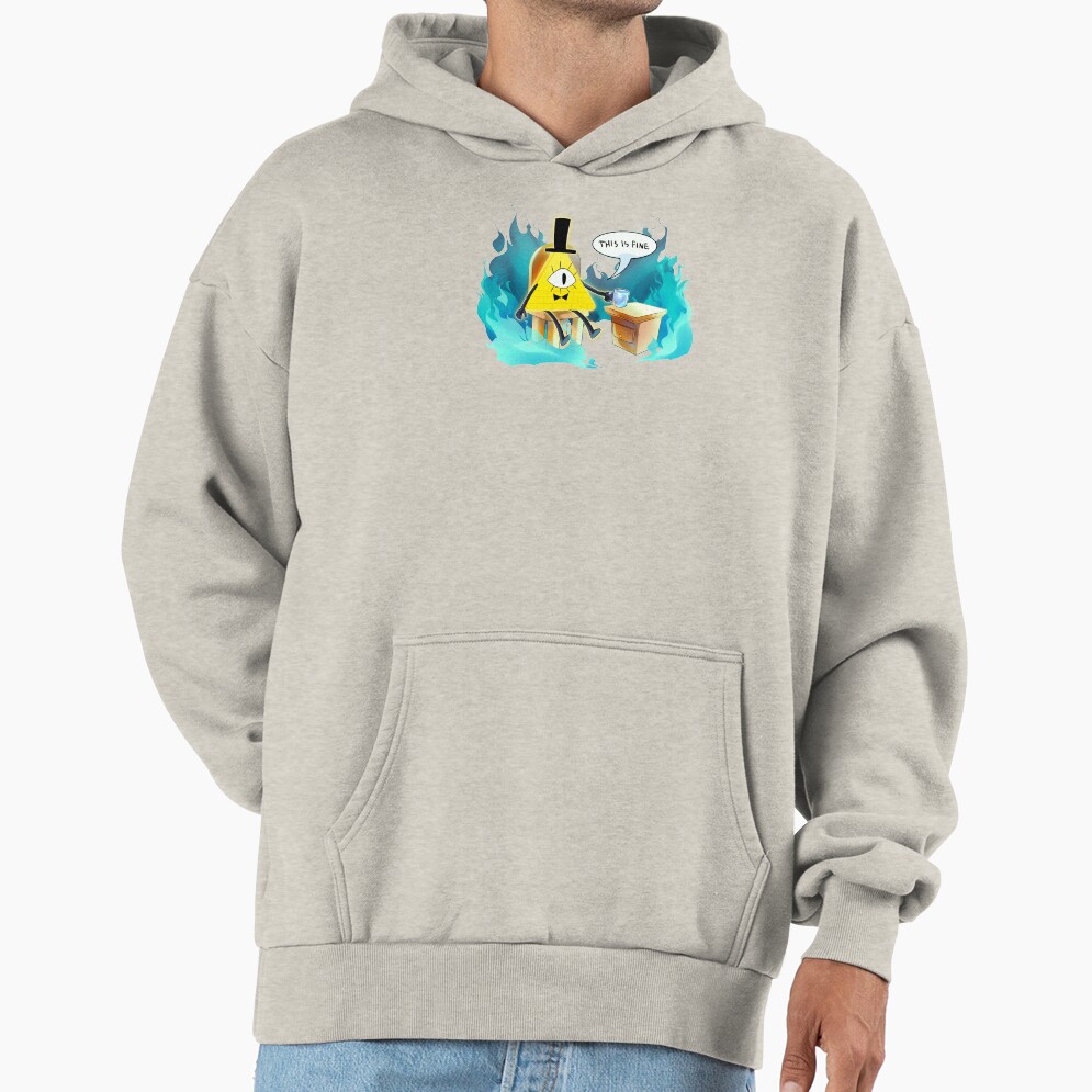 Gravity Falls Bill Cipher Fine Hoodie