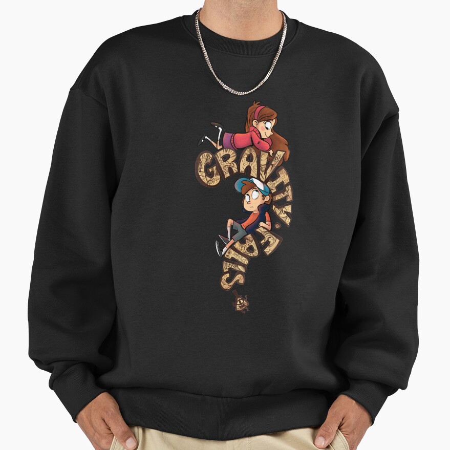 Gravity Falls Logo Dipper Mabel Sweatshirt - Image 3