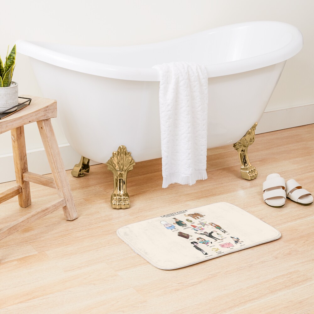 Gravity Falls Characters And Myteries Bath Mat - Image 2