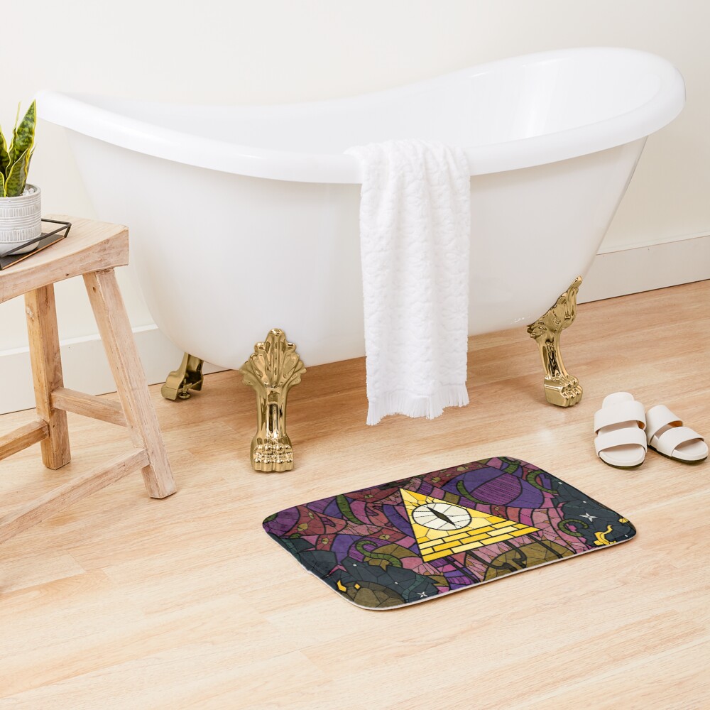 Gravity Falls Cipher Bath Mat - Image 2