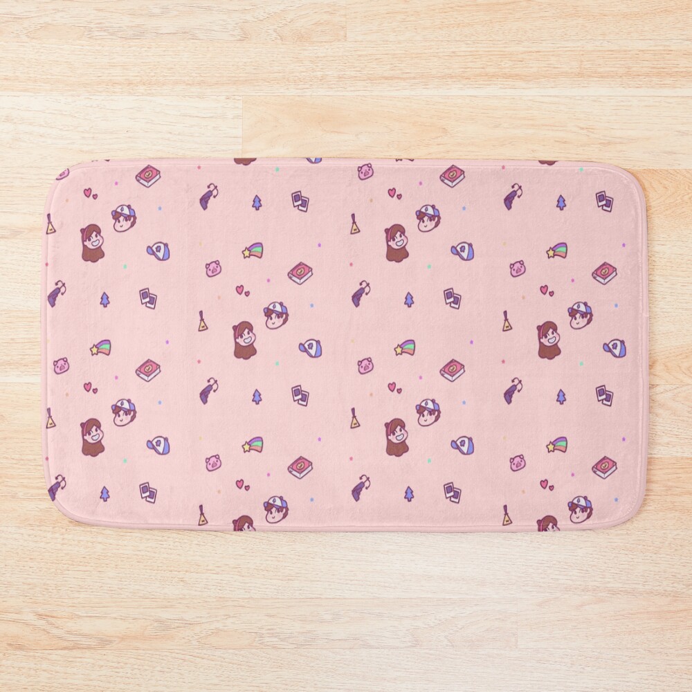 Gravity Falls Chibi Bath Mat