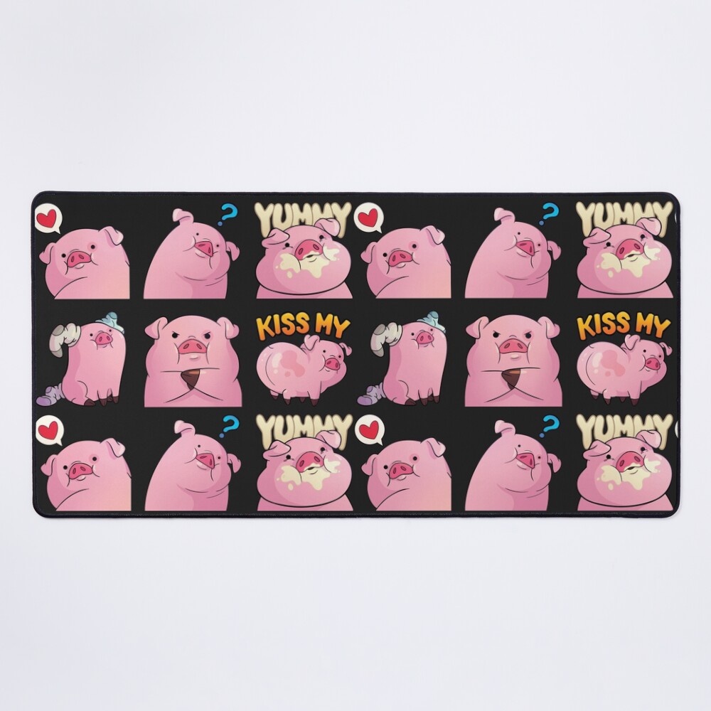 Gravity Falls Waddles The Pig Mouse Pad